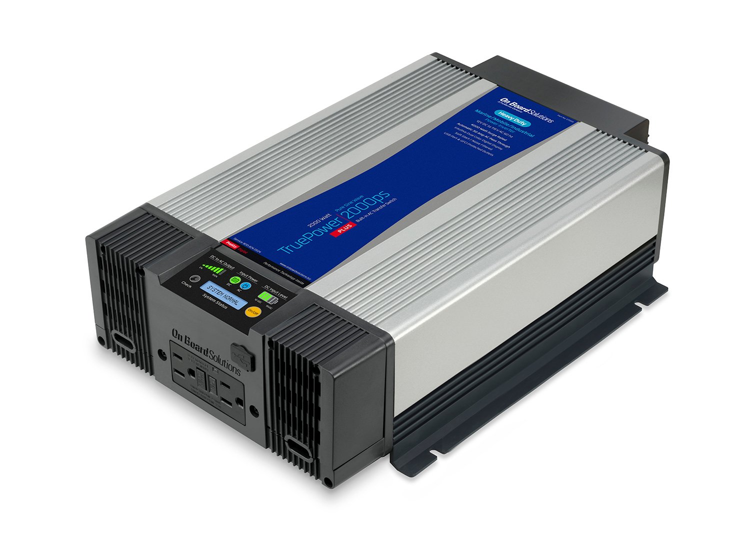 PIUB-2000-12X - 2000W 12V DC to 110V AC Pure Sine Wave Power Inverter –  Installation Solution